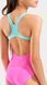 Купальник закрытый для девочек Arena LINES SWIMSUIT SWIM PRO BACK L розовый, бирюзовый Дет 140 см 3468337728375 фото 5
