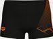 Плавки-шорты для мальчиков Arena BRIGHT SWIM SHORT черный, оранжевый Дет 164 см 3468337736448 фото 7