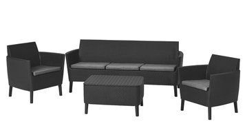 Набір меблів Salemo 3 seater set сірий