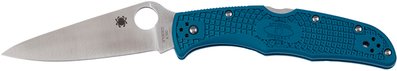 Нож Spyderco Endura Blue, сталь - K390, рукоять - , длина клинка - , длина общая - , клипса,