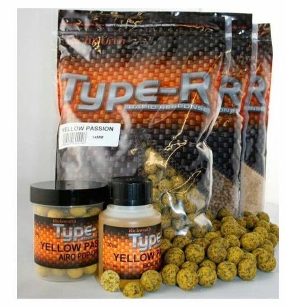 15mm Yellow Passion Type R Boilies, 1kg