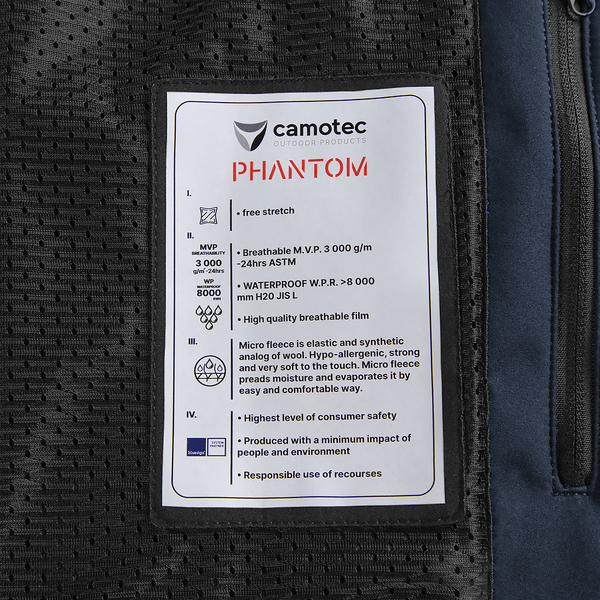 Куртка Camotec Phantom System