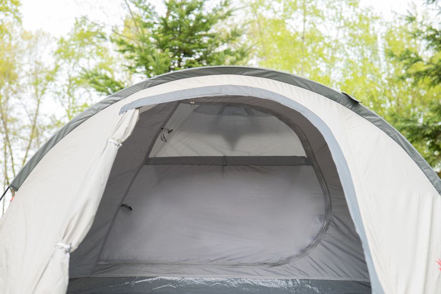 Туристическая палатка трехместная Time Eco Travel-3, серо-бежевая