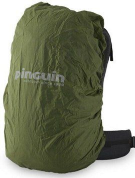 Чехол для рюкзака Pinguin Raincover зеленый на 55л.
