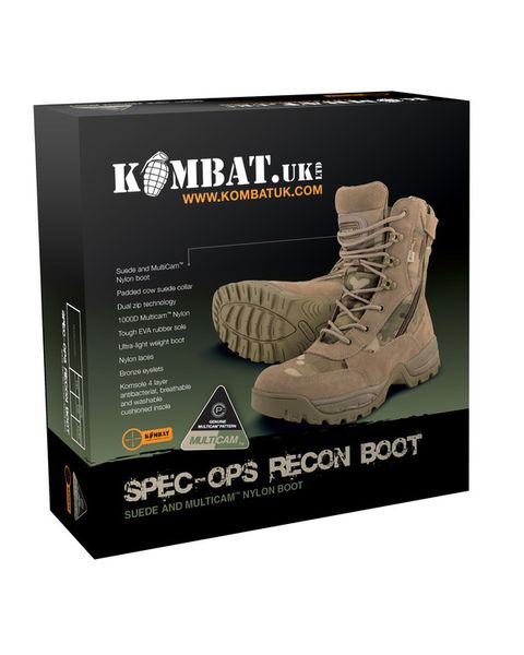 Черевики тактичні KOMBAT UK Spec-Ops Recon Boot мультікам