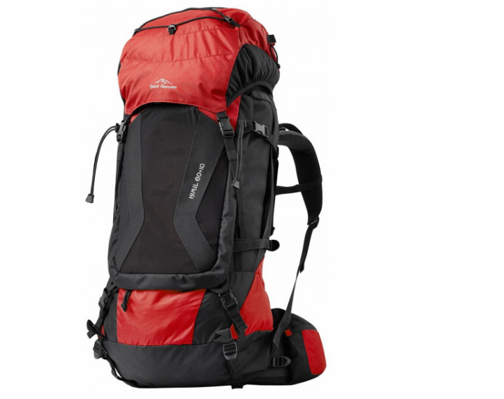 Рюкзак Fjord Nansen Himil 60+10л Solid Red/black