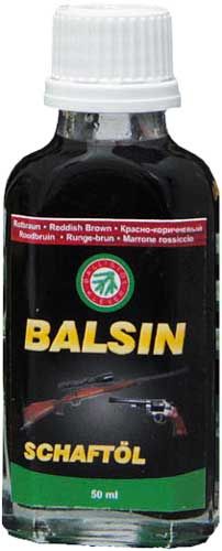 Масло Clever Ballistol Balsin Schaftol 50мл. для ухода за деревом, красно-коричнев.стекло