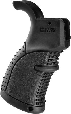 Рукоятка пистолетная FAB Defense AGR-43 прорезиненная для M4/M16/AR15 черный, 24100066