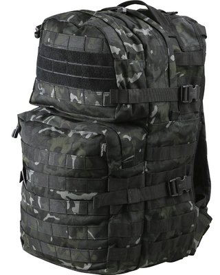 Рюкзак тактичний KOMBAT UK Medium Assault Pack мультикам 40л Чорний