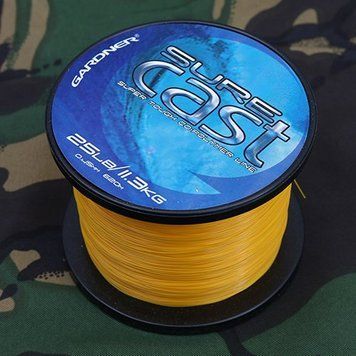 Волосінь коропова Gardner Sure Cast, 0,30 мм, 12 lb, 5,4 кг, solid yellow