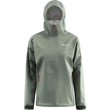 Куртка ж Salewa PUEZ (AQUA 4) 2.5L PTX JACKET W 28616 5130 - 40/34 - сіро-зелений