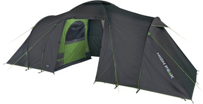 Палатка четырехместная High Peak Como 4.0 Dark Grey/Green (10260)