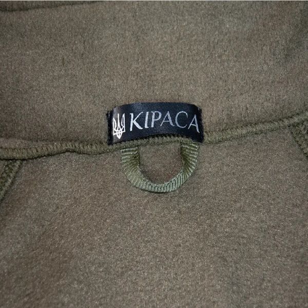 Флисовая кофта Kirasa 320г/м хаки (48) (Арт KI413-1)