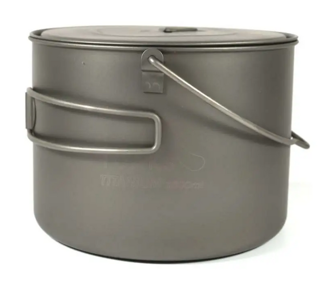 Titanium 1600ml Pot with Bail Handle каструля з розкладними ручками (Toaks)