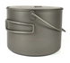 Titanium 1600ml Pot with Bail Handle каструля з розкладними ручками (Toaks) POT-1600-BH фото 2