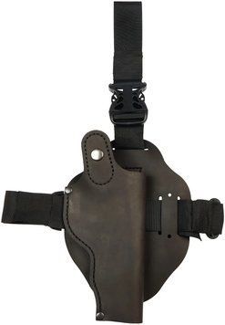 Кобура Ammo Key ILLEGIBLE-1 S Brown на стегно для АПС