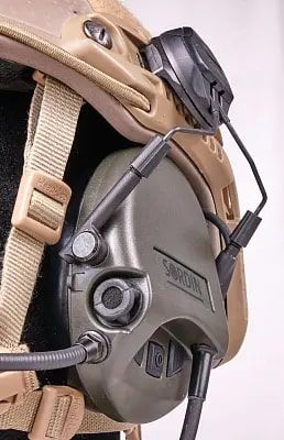 Крепления для наушников Sordin ARC rails на шлем совместимы с Supreme Pro-X Slim