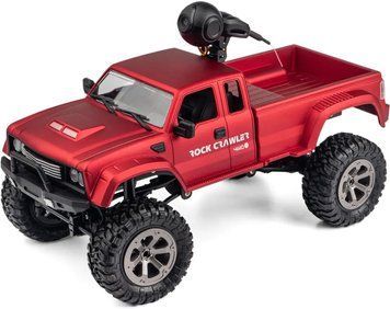 Машинка OTAMANKO 4x4 полноприводный пикап с камерой ц:красный