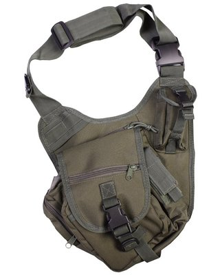Сумка для плеча KOMBAT UK Tactical Shoulder Bag 7л Оливковий