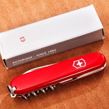 Нож Victorinox Swiss Army Waiter 0.3303 красный