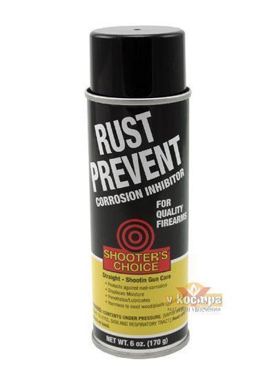 Засіб для чищення зброї Ventco Shooters Choice Rust Prevent 6 oz, 15680811