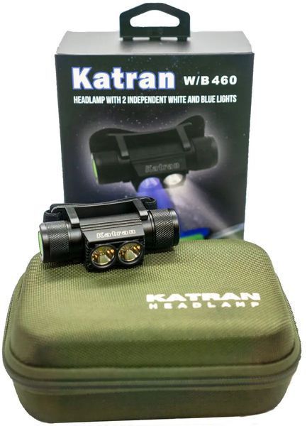 Ліхтар налобний Katran W/B460 PRO (+case)