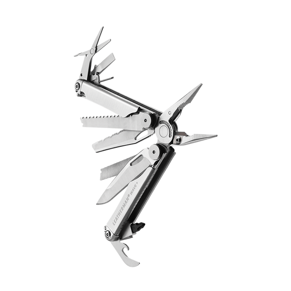 Мультитул LEATHERMAN WAVE PLUS, синтетич. чохол, карт. коробка