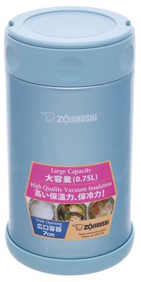 Пищевый термоконтейнер ZOJIRUSHI SW-FCE75AB 0.75 л синий