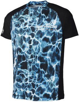 Футболка Savage Gear Marine UV T-Shirt S Sea Blue, S