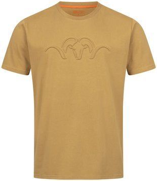 Футболка Blaser Active Outfits 3D Debossed T25 ARGALI dull gold, 2XL