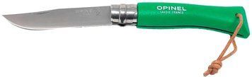 Ніж Opinel №7 VRI Inox Trekking. Колір: зелений