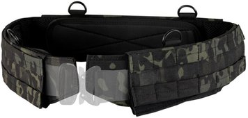 Пояс тактический Condor Slim Battle Belt Molle M Черный камуфляж