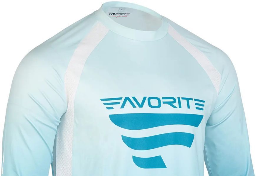 Реглан Favorite Basic Jersey F Logo M Блакитний, M
