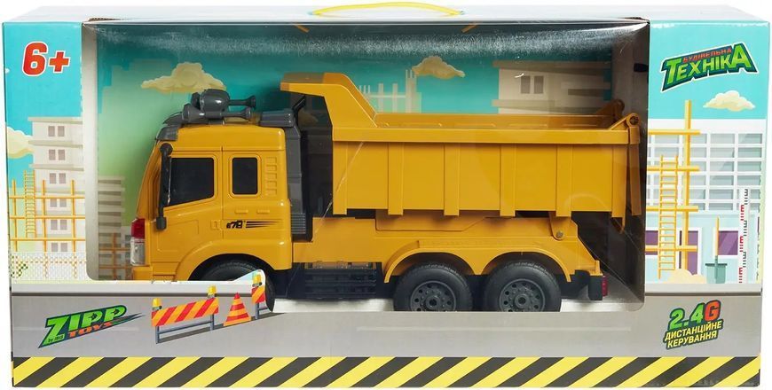 Игрушка на радиоуправлении ZIPP Toys Самосвал