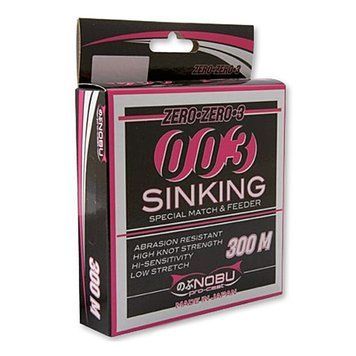 Волосінь Lineaeffe NOBU Pro-Cast 003 Sinking 0.20мм 300м FishTest-4.80кг (чорна / тоне) Made in Japan