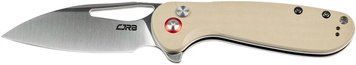 Нож CJRB Lago SW, AR-RPM9 Steel, G10, ц:desert tan