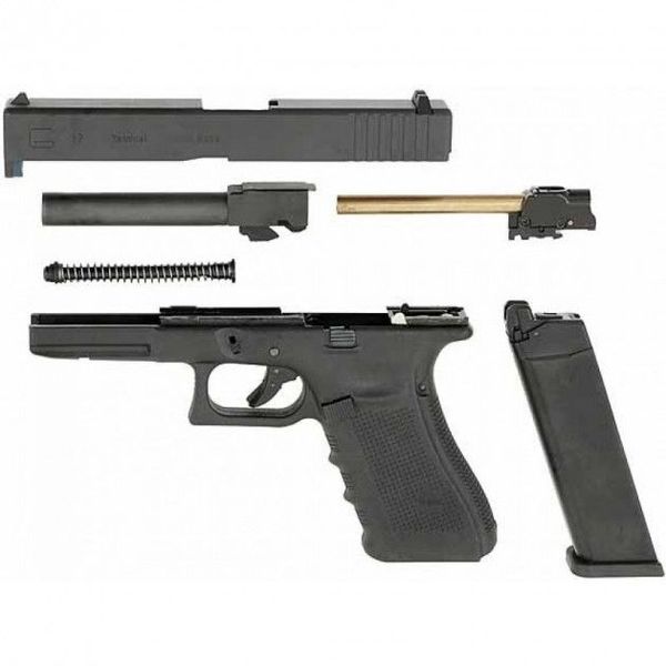 Пистолет пневматический SAS G17 (Glock 17) Blowback Корпус - пластик, 23702657
