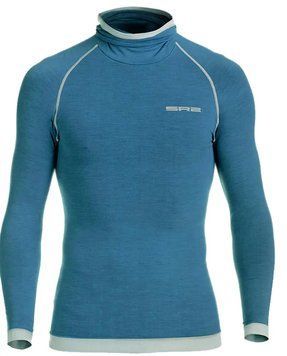 Термосвитер Spring Maglia XL с капюшоном ц:голубой, XL