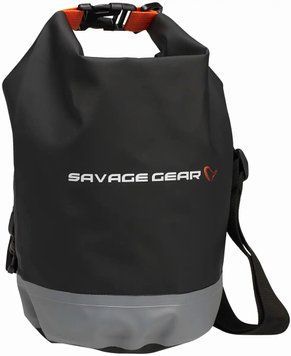 Гермосумка Savage Gear Waterproof Rollup Bag 5 Black/grey