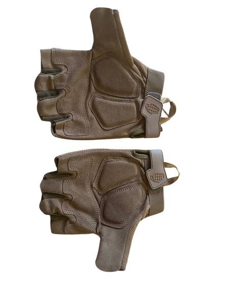 Рукавички тактичні KOMBAT UK Alpha Fingerless Tactical Gloves