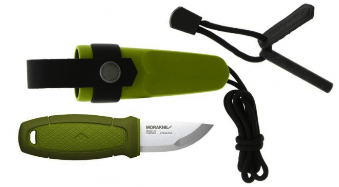 Нож Morakniv Eldris Neck Knife ц:зеленый, 23050133