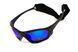 Очки поляризационные BluWater Hydro Polarized (G-Tech™ blue) Anti-Fog, синие зеркальные в черной оправе