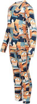 Термобелье Frontier Kinkaju Fun Merino Kids Multicolor, 110