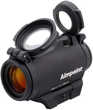 Приціл Aimpoint Micro H-2 2МОА,Weaver/Picatinny, з захисними кришками