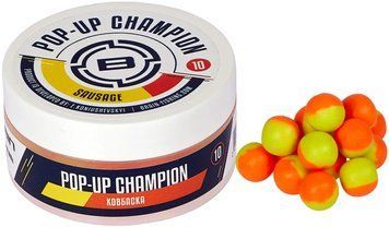 Бойли Brain Champion Pop-Up Sausage (ковбаска) 10mm 34g