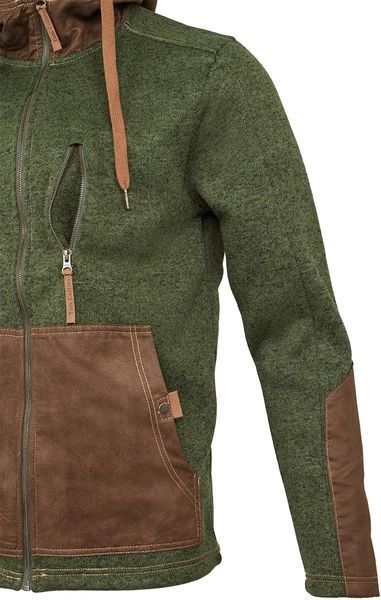 Куртка Orbis Textil Herrenjacke Strick-Fleece 418001-56 M Зелений
