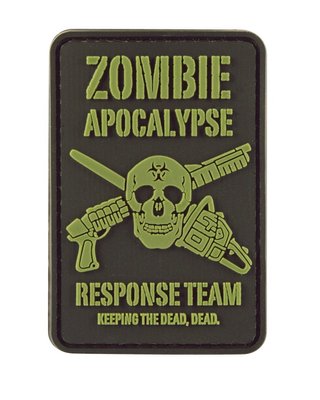 Шеврон патч KOMBAT UK Zombie Apocalypse Patch