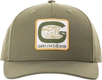 Кепка Grundens G Bass Trucker One size Army Olive, One size