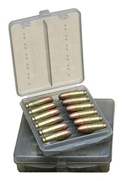 Кейс MTM Ammo Wallet д/піст.патр.9MM, 380 ACP на 18 патр. к:димчастий