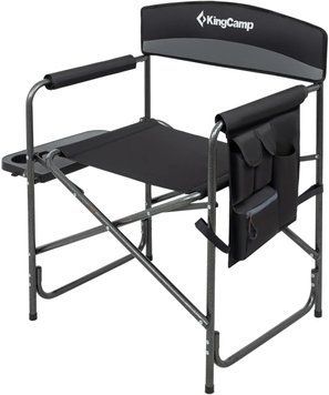 Стілець KingCamp ASH Black/Grey